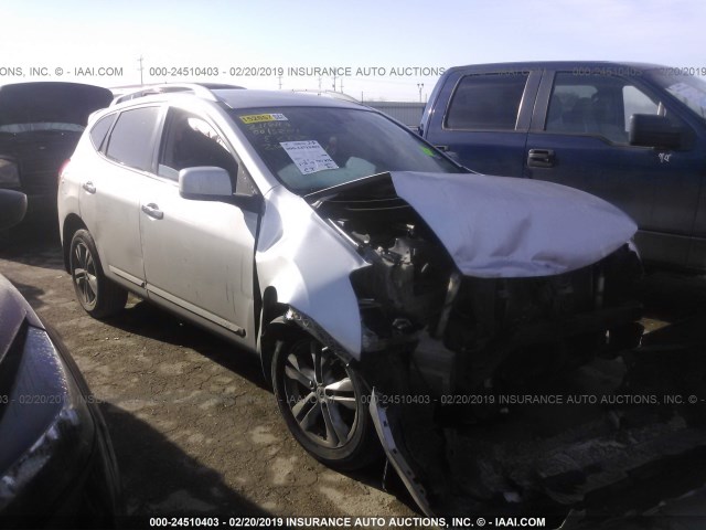 JN8AS5MT7CW264337 - 2012 NISSAN ROGUE S/SV SILVER photo 1