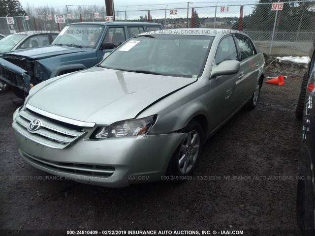 4T1BK36B47U220284 - 2007 TOYOTA AVALON XL/XLS/TOURING/LIMITED GREEN photo 2