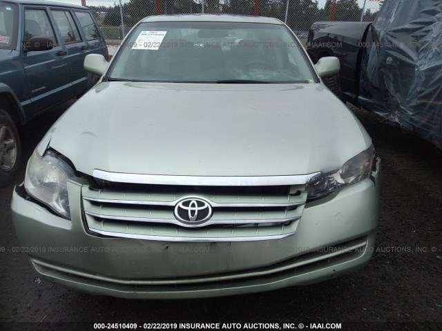 4T1BK36B47U220284 - 2007 TOYOTA AVALON XL/XLS/TOURING/LIMITED GREEN photo 6