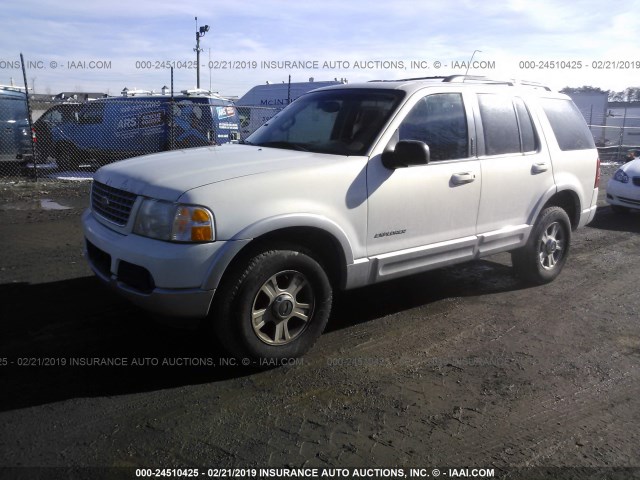 1FMZU75E82ZA40412 - 2002 FORD EXPLORER LIMITED WHITE photo 2