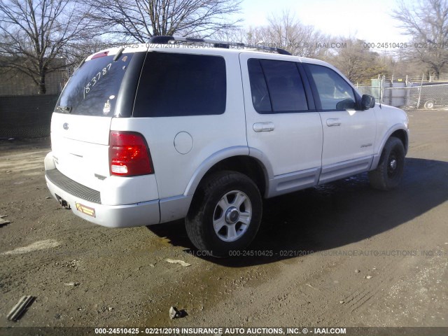 1FMZU75E82ZA40412 - 2002 FORD EXPLORER LIMITED WHITE photo 4