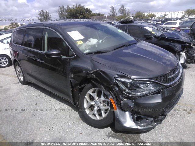 2C4RC1BG4HR788426 - 2017 CHRYSLER PACIFICA TOURING L GRAY photo 6