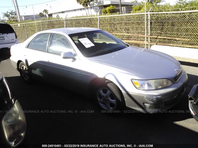 JT8BF28G6Y0238482 - 2000 LEXUS ES 300 SILVER photo 1