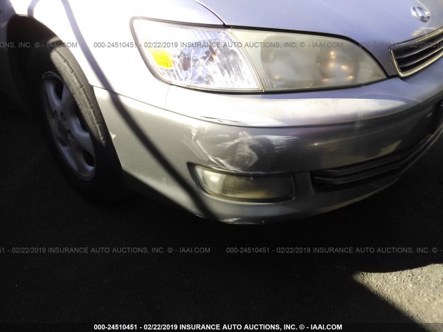 JT8BF28G6Y0238482 - 2000 LEXUS ES 300 SILVER photo 6