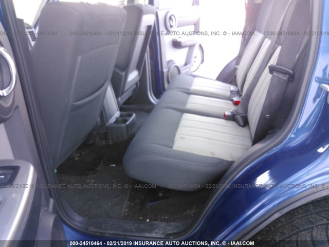 1D4PU5GK6AW105540 - 2010 DODGE NITRO SXT BLUE photo 8