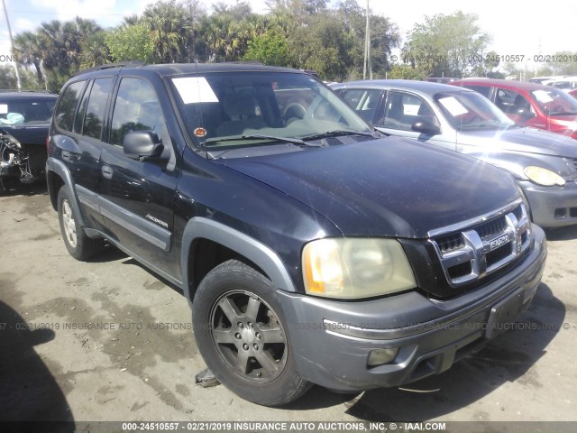 4NUDS13S842102322 - 2004 ISUZU ASCENDER S/LS/LIMITED BLACK photo 1