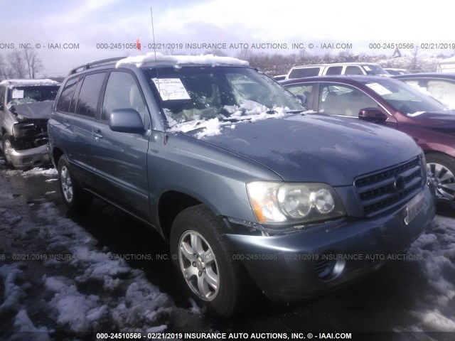 JTEGF21A020064554 - 2002 TOYOTA HIGHLANDER LIMITED GRAY photo 1