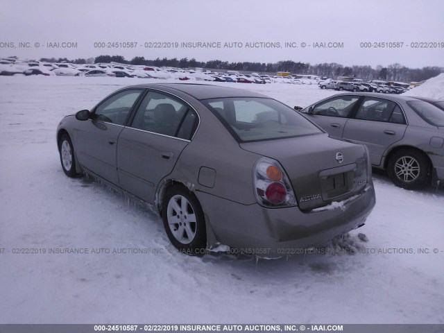 1N4AL11E93C337058 - 2003 NISSAN ALTIMA S/SL Dark Brown photo 3