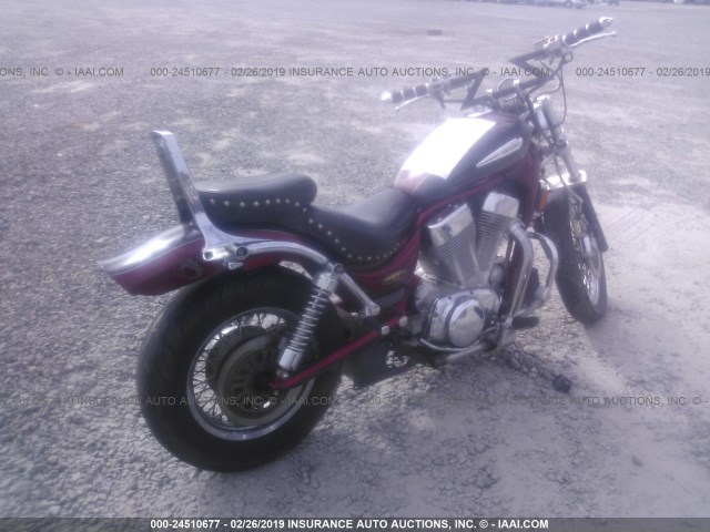 JS1VX51L0W2100677 - 1998 SUZUKI VS1400 GLP MAROON photo 4