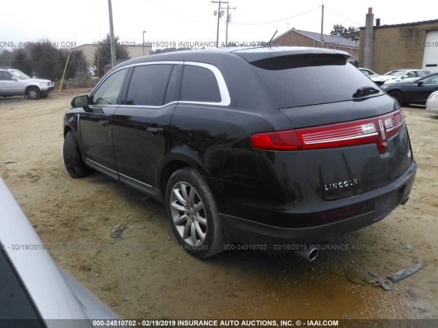 2LMHJ5FR3ABJ28168 - 2010 LINCOLN MKT BLACK photo 3