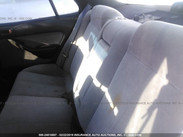 JT2BG12KXT0340732 - 1996 TOYOTA CAMRY DX/LE/XLE GRAY photo 8