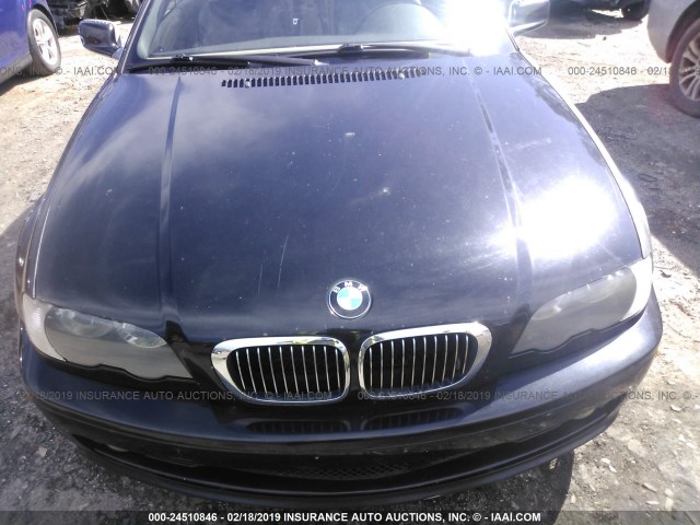 WBABR3344YEB40341 - 2000 BMW 323 CI BLACK photo 6