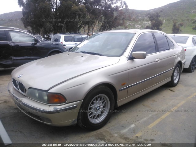 WBADD6324VBW28593 - 1997 BMW 528 I AUTOMATIC GOLD photo 2