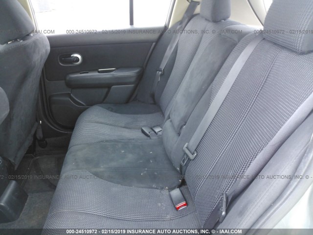 3N1BC1CP7BL491027 - 2011 NISSAN VERSA S/SL GRAY photo 8