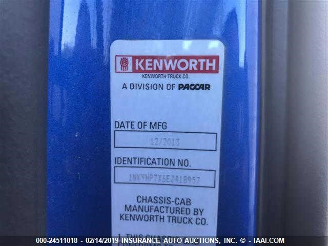 1NKYHP7X6EJ418957 - 2014 KENWORTH T680 T680 未知 照片 10
