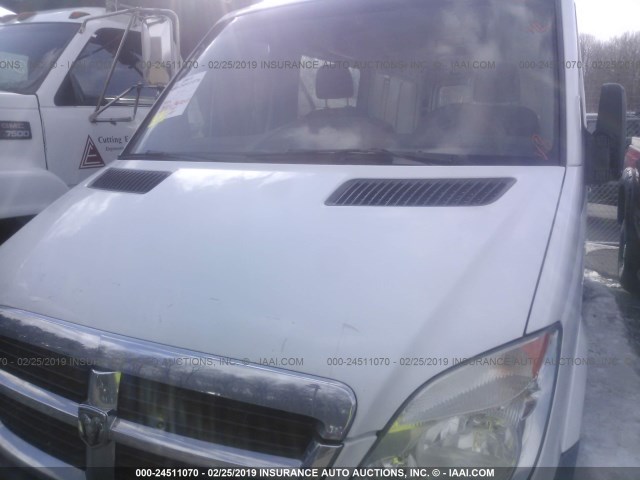 WD0PE746X75138639 - 2007 DODGE SPRINTER 2500 WHITE photo 6