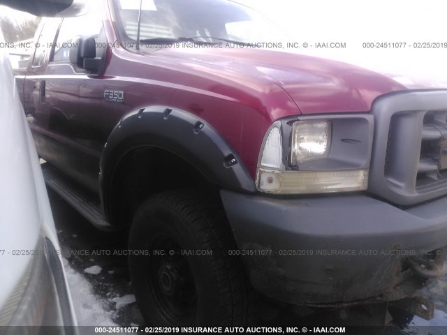 1FTSX31L43EB71565 - 2003 FORD F350 SRW SUPER DUTY RED photo 1