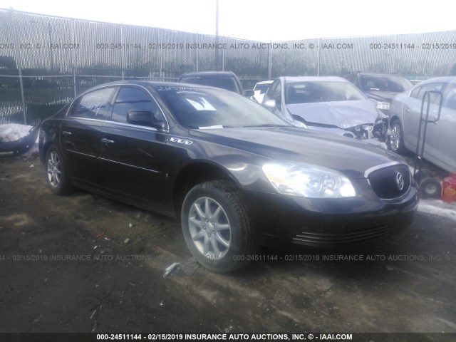 1G4HD57257U233088 - 2007 BUICK LUCERNE CXL BLACK photo 1