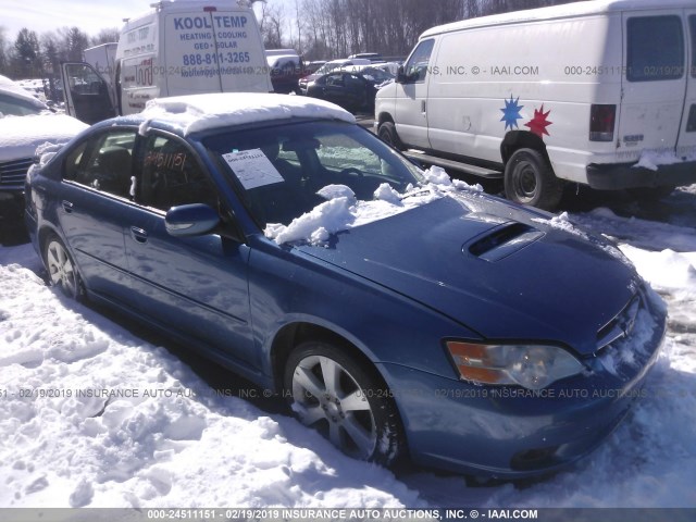 4S3BL676874210880 - 2007 SUBARU LEGACY GT LIMITED BLUE photo 1