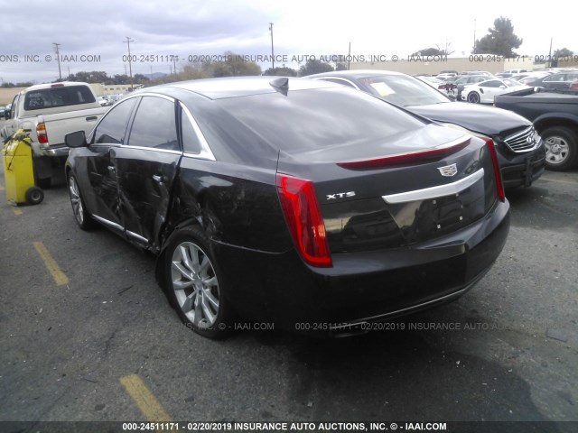 2G61M5S31H9109603 - 2017 CADILLAC XTS LUXURY BLACK photo 3