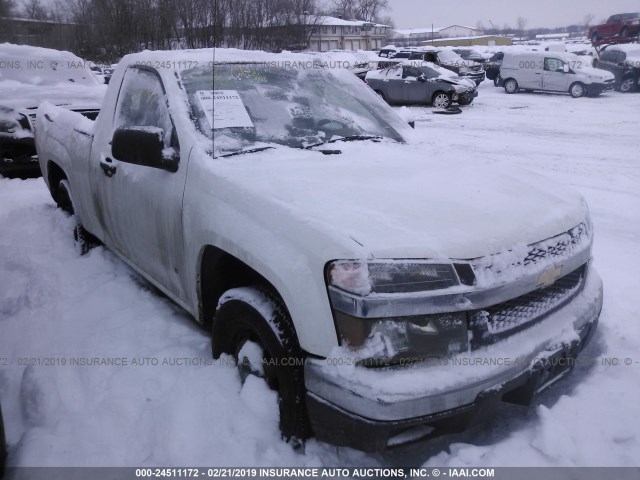 1GCCS148168311492 - 2006 CHEVROLET COLORADO WHITE photo 1