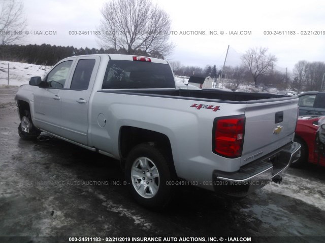 2GCVKPEC8K1138890 - 2019 CHEVROLET SILVERADO LD K1500 LT SILVER photo 3