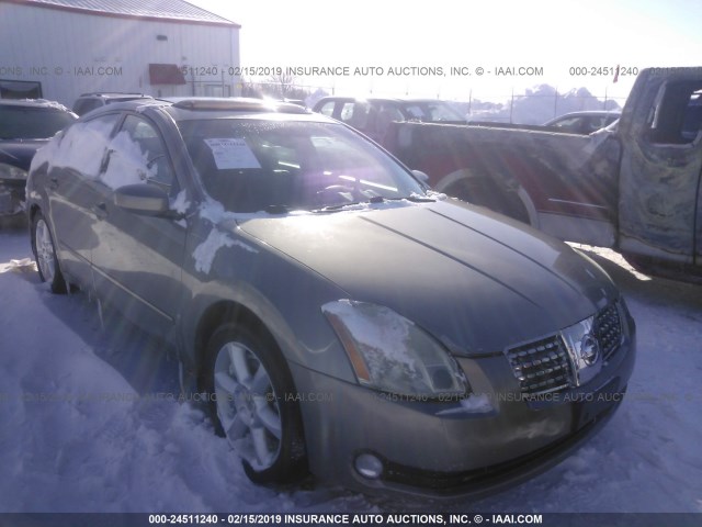 1N4BA41E15C875784 - 2005 NISSAN MAXIMA SE/SL GRAY photo 1