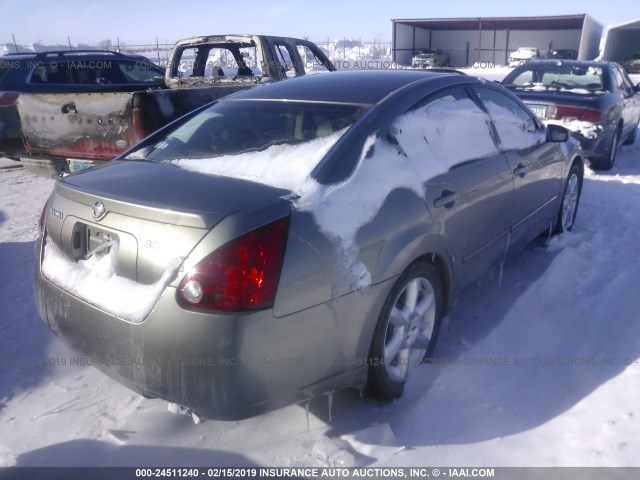 1N4BA41E15C875784 - 2005 NISSAN MAXIMA SE/SL GRAY photo 4