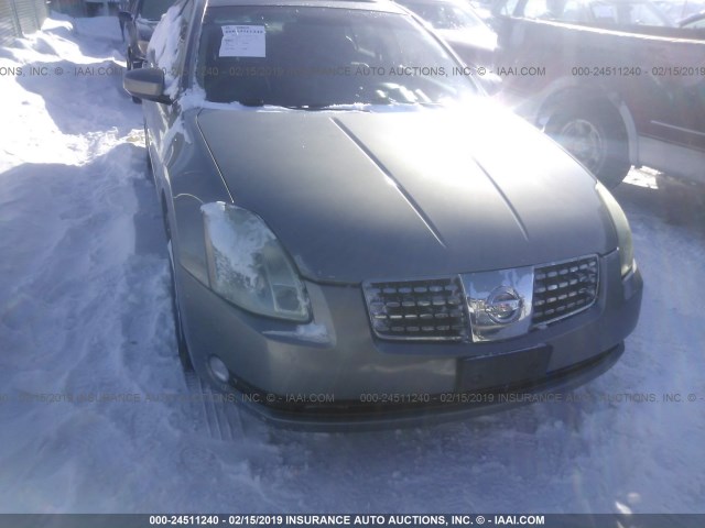 1N4BA41E15C875784 - 2005 NISSAN MAXIMA SE/SL GRAY photo 6