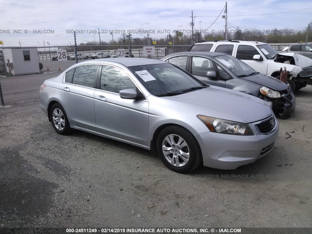 1HGCP2F38BA062833 - 2011 HONDA ACCORD LX SILVER photo 1