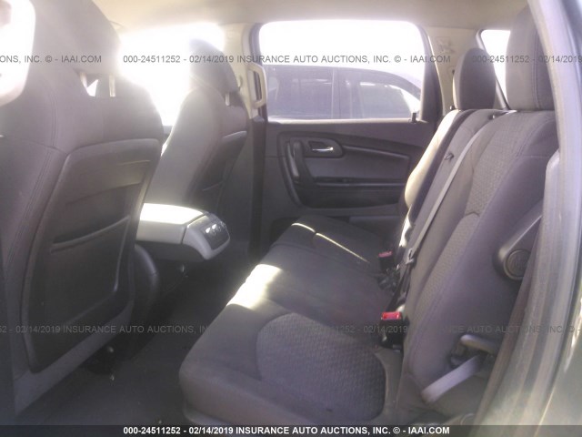 1GNKVGED3BJ345512 - 2011 CHEVROLET TRAVERSE LT GRAY photo 8