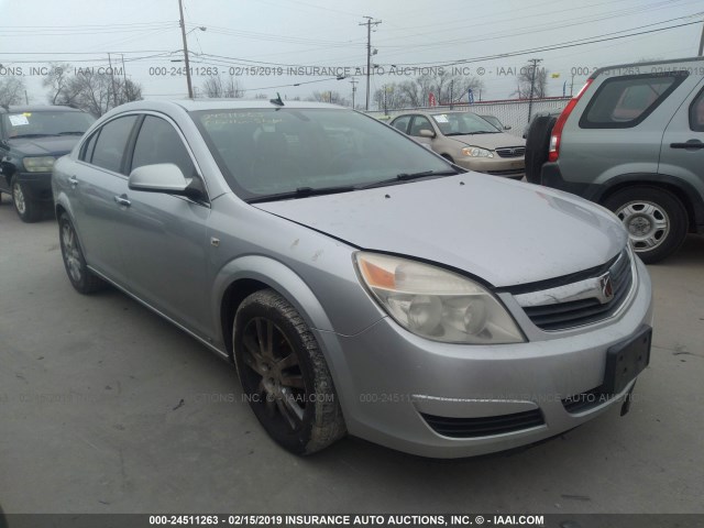 1G8ZV57B09F105820 - 2009 SATURN AURA XR SILVER photo 1