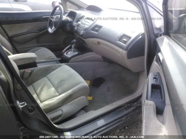 19XFA1F57BE035399 - 2011 HONDA CIVIC Champagne photo 5