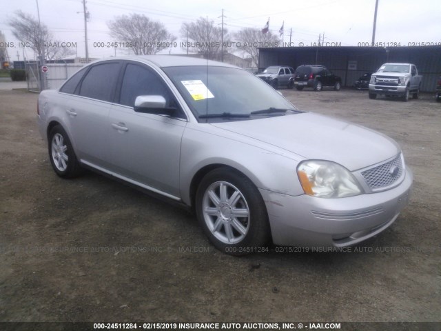 1FAHP25157G153802 - 2007 FORD FIVE HUNDRED LIMITED SILVER photo 1