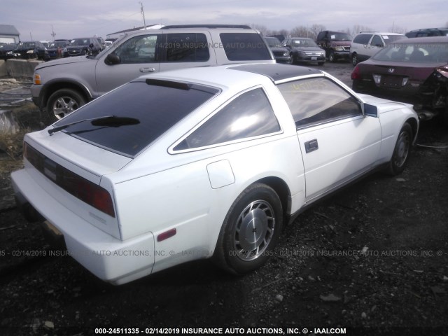 JN1HZ16S8HX120514 - 1987 NISSAN 300ZX 2+2 WHITE photo 4