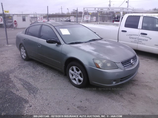 1N4AL11D15N482335 - 2005 NISSAN ALTIMA S/SL GREEN photo 1