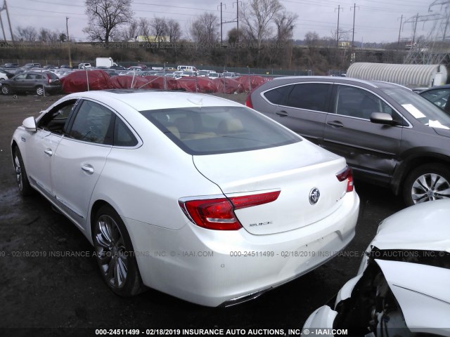 1G4ZP5SS4HU133276 - 2017 BUICK LACROSSE WHITE photo 3