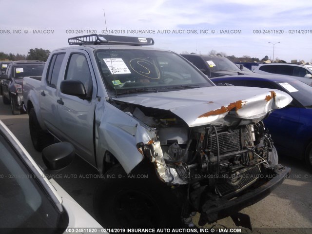 1N6AD0EV5EN737263 - 2014 NISSAN FRONTIER S/SV/SL/PRO-4X SILVER photo 1