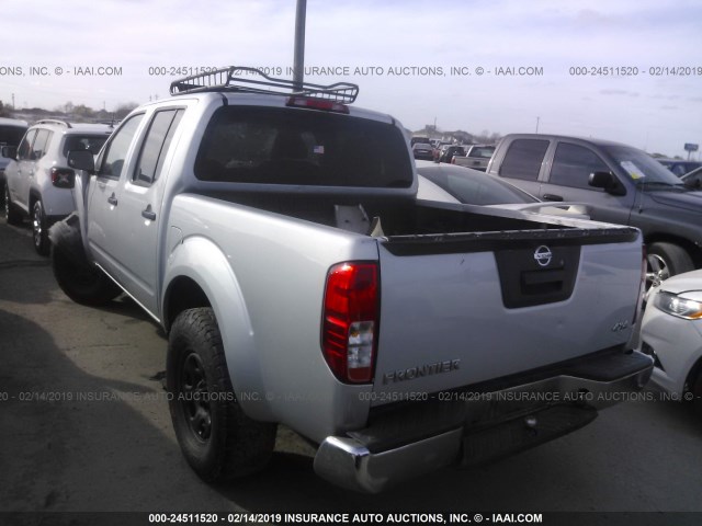 1N6AD0EV5EN737263 - 2014 NISSAN FRONTIER S/SV/SL/PRO-4X SILVER photo 3