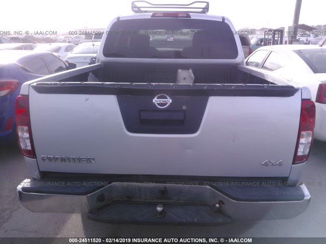 1N6AD0EV5EN737263 - 2014 NISSAN FRONTIER S/SV/SL/PRO-4X SILVER photo 6