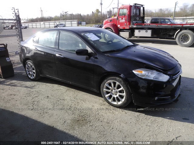 1C3CDFCH2DD136364 - 2013 DODGE DART LIMITED/R/T BLACK photo 1