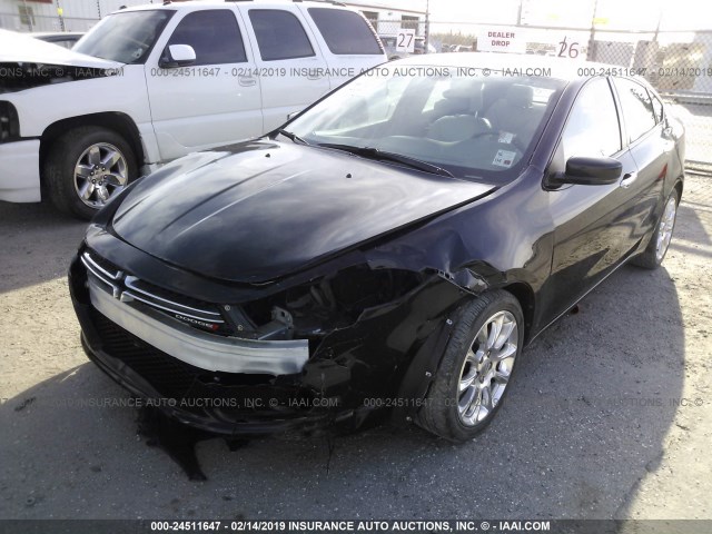 1C3CDFCH2DD136364 - 2013 DODGE DART LIMITED/R/T BLACK photo 6