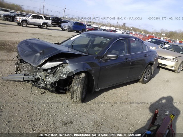 1HGCP2F4XCA042447 - 2012 HONDA ACCORD LXP GRAY photo 2