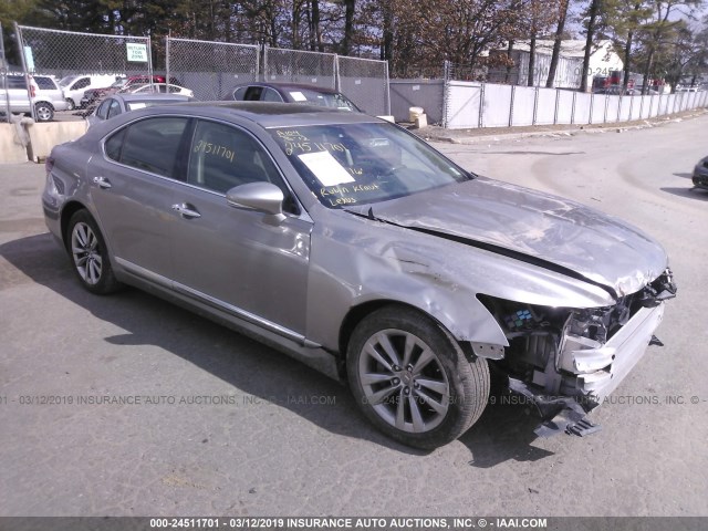 JTHCL5EF4G5026658 - 2016 LEXUS LS GRAY photo 1