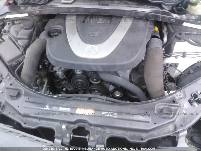 4JGCB65E96A029509 - 2006 MERCEDES-BENZ R 350 GRAY photo 10