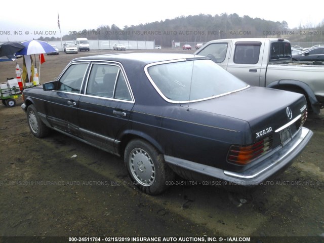 WDBCB20CXFA106888 - 1985 MERCEDES-BENZ 300 SD BLUE photo 3