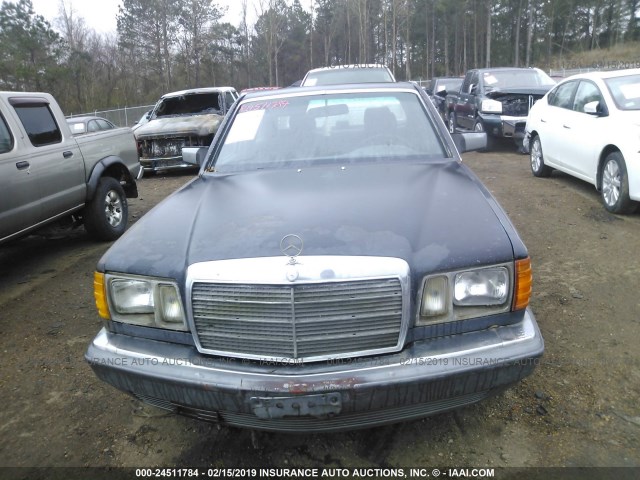 WDBCB20CXFA106888 - 1985 MERCEDES-BENZ 300 SD BLUE photo 6