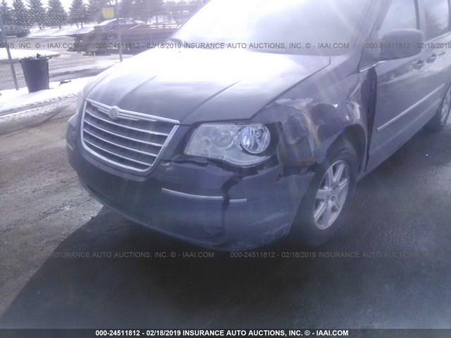 2A8HR54189R572972 - 2009 CHRYSLER TOWN & COUNTRY TOURING BLUE photo 6