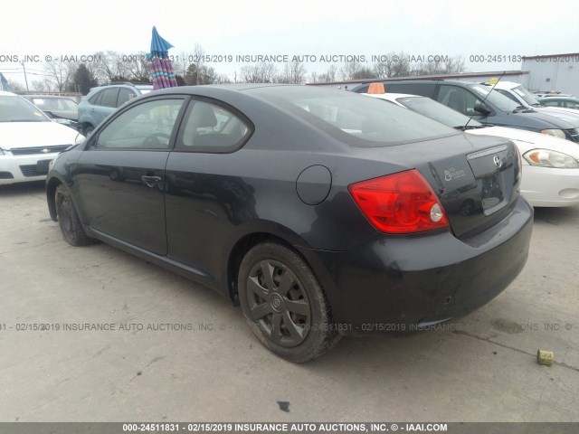 JTKDE167280259235 - 2008 TOYOTA SCION TC ნაცრისფერი ფოტო 3
