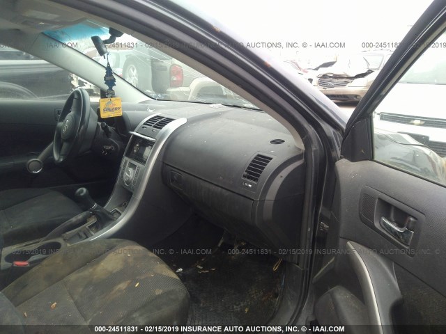 JTKDE167280259235 - 2008 TOYOTA SCION TC ნაცრისფერი ფოტო 5